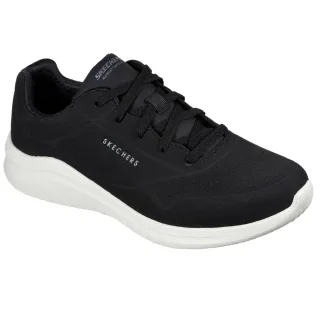Skechers Ultra Flex 2.0 Vicinity Synthetik Herren Schwarz/Weiß Turnschuhe