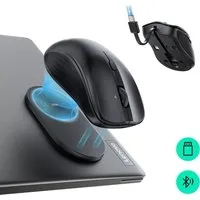 ESR MagMouse kabellose Maus (Wireless, 600g Haltekraft, 4-Wege-Scrollrad, 90% leiser)