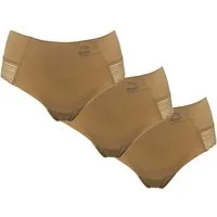 My Basic Hipster Free cut hipster (3er Pack) feminin, elastisch, bequem, weich, eng, mit Logo, mit Spitze