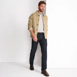 Performance-Jeans, Slim Fit, Herren,  Blau, by Lands' End