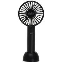 Adler Mini USB-Ventilator AD 7338, Hand Ventilator, Handventilator, tragbar, Akku, schwarz