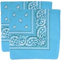 Modescout Stadler Bandana 2er-Pack Bandanas – Vielseitig, stylisch und hochwertig, (Spar-Set, 2er Pack), 100 % Baumwolle