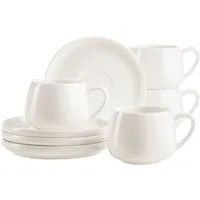 MÄSER Tasse Taya, 4-tlg., Porzellan