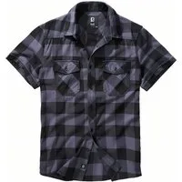 Brandit Langarmhemd Check Shirt Short Sleeve