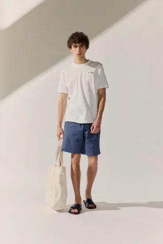 BASEFIELD - Rundhals T-Shirt 1/2 Arm cotton - Gr. - L