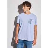 STREET ONE MEN T-Shirt mit Rundhalsausschnitt