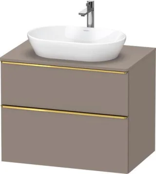 Duravit D-Neo Konsolenwaschtischunterbau wandhängend Basalt Matt 800x550x664 mm - DE4967034430000 DE4967034430000