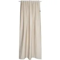 SCHÖNER WOHNEN-Kollektion Vorhang Soft (1 St), Multifunktionsband, blickdicht, Jacquard, mit Lederapplikation