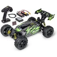 CARSON RC-Buggy Carson 1:8 Akuma Brushless RC Buggy 4WD 100% RTR SET grün