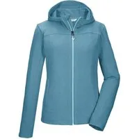 Killtec Fleecejacke KOS 49 WMN FLC JCKT Fleecejacke mit Kapuze, Kinnschutz und Eingrifftaschen
