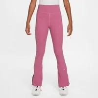 Nike Trainingstights G NK DF ONE TGHT FLARE mit Elasthananteil, aus Polyester, in den Größen XS bis XL