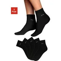 H.I.S Kurzsocken Damen halbhohe Socken, Knöchelsocken sportliche Freizeitsocken (Packung, 5-Paar, Mini Crew, Quarter) mit Bündchen über dem Knöchel