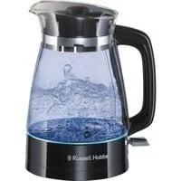 Wasserkocher Glas 26080-70 schwarz/chrom, 1,7 Liter