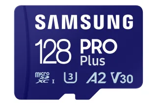 Samsung PRO Plus MB-MD128SA | mb-md128sa/eu | Flash-Speicherkarte (microSDXC-an-SD-Adapter inbegriffen)