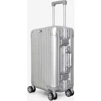 Passioni Handgepäckkoffer aus Aluminium, Kabinen Koffer Trolley