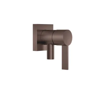 Dornbracht UP-Einhandbatterie mit Abdeckplatte SERIENSPEZIFISCH 36046970 Dark Bronze gebürstet,36046 36046970-43