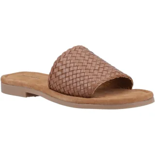 Hush Puppies Hetty Damen Riemchensandalen aus Leder in Tan