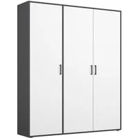 rauch Kleiderschrank VOYAGER Garderobe Wäscheschrank Schlafzimmer (in 3 verschiedenen Ausstattungen BASIC/CLASSIC/PREMIUM) mit 2 modernen Griffvarianten, viel Stauraum MADE IN GERMANY