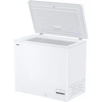 Haier Gefriertruhe CHEST SERIES 3 HCE200C, 91,5 cm breit, 196 l, 4 Rollen, Schnell-Gefrieren, LED-Innenbeleuchtung, Tauwasserablauf
