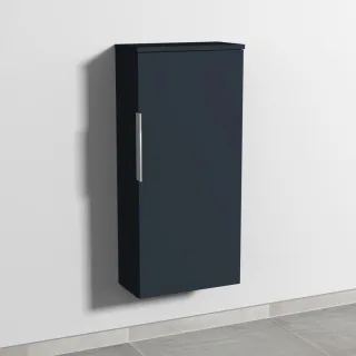Sanipa 3way Mittelschrank mit 1 Tür, Marine-Matt, UP1711R UP1711R