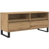 vidaXL TV-Schrank TV-Schränk 100 x 34,5 x 44,5 cm Artisan-Eiche (1-St)