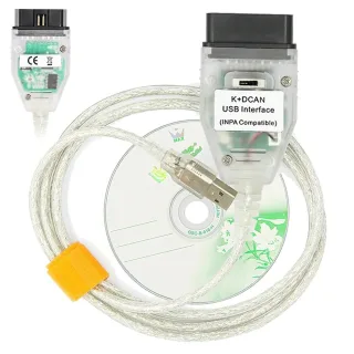 INPA K+CAN INPA K DCAN Diagnostic Interface Cable with Switch INPA Car Programming FT232RL Full Chip Software OBD2 Scann