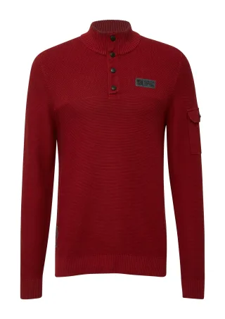 s.Oliver - Strickpullover rot - Gr. - XL