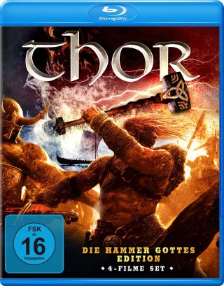 Thor - Die Hammer Gottes Edition (4 Filme Set) [Blu-ray]