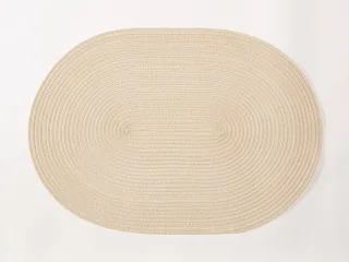 Tischset SAMBA oval creme