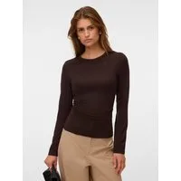 Vero Moda Langarmshirt VMADA LS TOP JRS NOOS Materialmix, regular fit