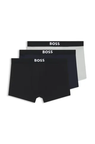 BOSS Menswear Black - Trunk 3P Micro ONE Patterned - Gr. - XL