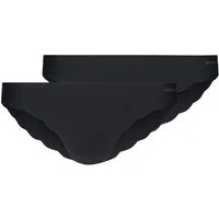 Skiny Hüftslip 2er Pack Damen Rio Slip Micro Essentials (Packung, 2-St) nahtlos