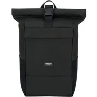 LARKSON Cityrucksack No 4, Rolltop Damen Herren, Laptop Fach (1-tlg), Wasserabweisend