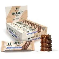 Impact Proteinriegel - 12 x 64g - Dunkle Schokolade und Meersalz