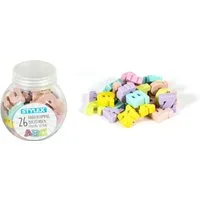 Stylex Schreibwaren Radiergummi 26x Radiergummi / mit Buchstaben