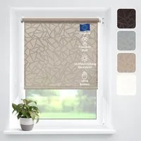 Rollo Tageslicht"Crystal", DomDeco, Klemmfix
