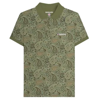 Lambretta - "SS25" Poloshirt Mit Markenzeichen für Herren (Khakigrün)