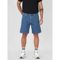 Wrangler Jeansshorts Relaxed Fit - FRONTIER DARK STONE SHORTS Leichtgewicht Denim ohne Stretch