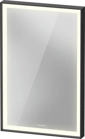 Duravit L-Cube Spiegel Graphit Aluminium Matt 450x67x700 mm - LC7379049490000 LC7379049490000