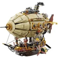 Pantasy Pantasy 85021 Steampunk Airship Klemmbaustein-Set (2814 Teile) Spielbausteine