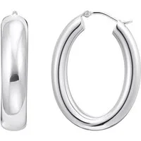 THOMAS SABO Paar Creolen Schmuck Silber 925 Ohrringe Chunky-Design