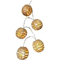 Trend Line Lichterkette TrendLine Ball-Lichterkette Kunststoff 135 cm L