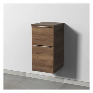 Sanipa 3way Unterschrank mit 2 Auszügen, Eiche-Tabak, UM14250 UM14250