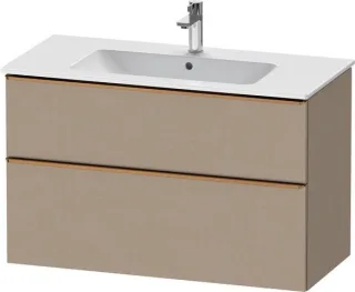 Duravit D-Neo Waschtischunterbau wandhängend Leinen Matt 1010x462x625 mm - DE4363004750000 DE4363004750000