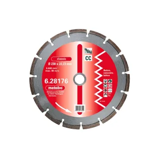 Metabo Diamant-Trennscheibe, 350 x 3,2 x 20,0 / 25,4mm, classic, CC / Beton - 628180000