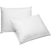 Buymax Kopfkissen Einzel- oder Doppelpack, Füllung: Kunstfaser, Bezug: Polyester, Rückenschläfer, Seitenschläfer, Bauchschläfer, Spar-Set, 2-tlg., 50x50 cm, 2er Set, Microfaserkissen, Kissen-Inlett Schlafkissen, weich
