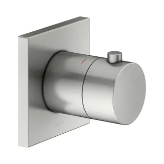 Keuco Thermostat IXMO 59553, eckig, Edelstahl-finish, 59553060002 59553060002