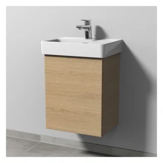Sanipa 3way Waschtischunterbau zu Laufen Pro S Waschtisch mit 1 Tür, Eiche-Nordic SM78348