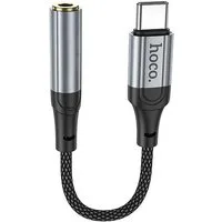 hoco. LS36 USB C Klinke Adapter 3.5 mm Audio Adapter Audio-Adapter zu USB Typ C, USB Typ C auf 3,5mm Klinke Adapter Audio Kabel kurz geflochten