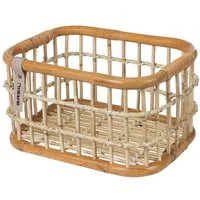 Basil Fahrradkorb Basil Green Life Rattan Fahrradkorb M, 18L, 39x29x22cm, naturbraun, ha